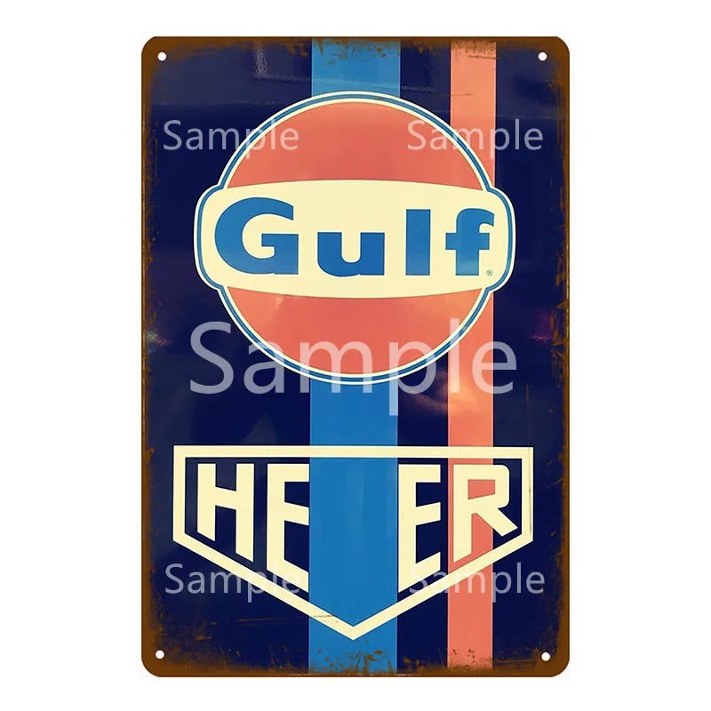 Panneau Plaque Métal Tôle Publicitaire ELF ESSO AGIP CASTROL MOBIL GULF Vintage Panneau Plaque Métal Tôle Publicitaire ELF ESSO AGIP CASTROL MOBIL GULF Vintage