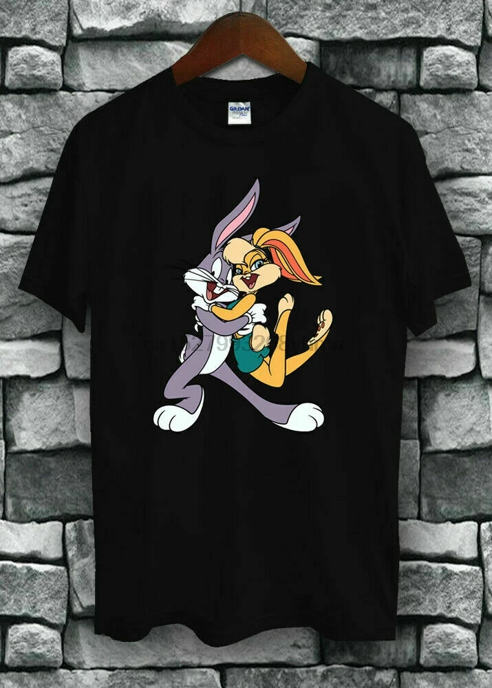Bugs Bunny and Lola cartoon T-shirt size S M L XL 2XL 3XL 4XL 5XL new Tee(1) | Мужская одежда