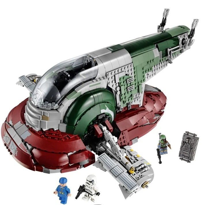  05037 The Genuine UCS Slave I Slave NO.1 Mobile 2067Pcs Building Block Bricks Toys Compatible Star 