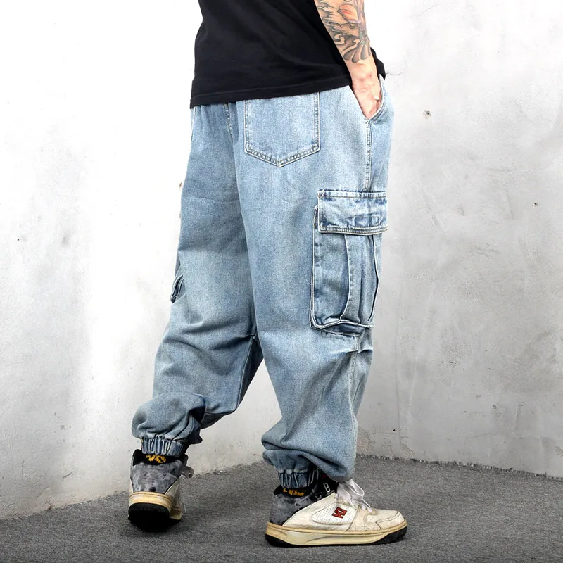 S-5xl Mens Hip-hop Jeans Denim Ecko 