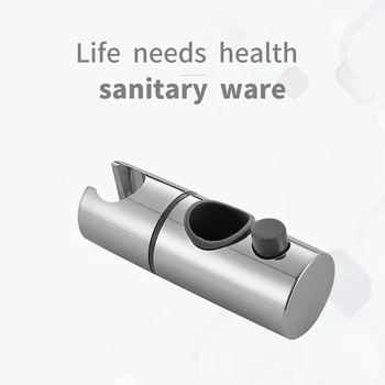 

ABS Electroplating Shower Rack Column Clip Sprinkler Holder Plastic Lift Rod Support Bracket For Bathrooms Households Hotels