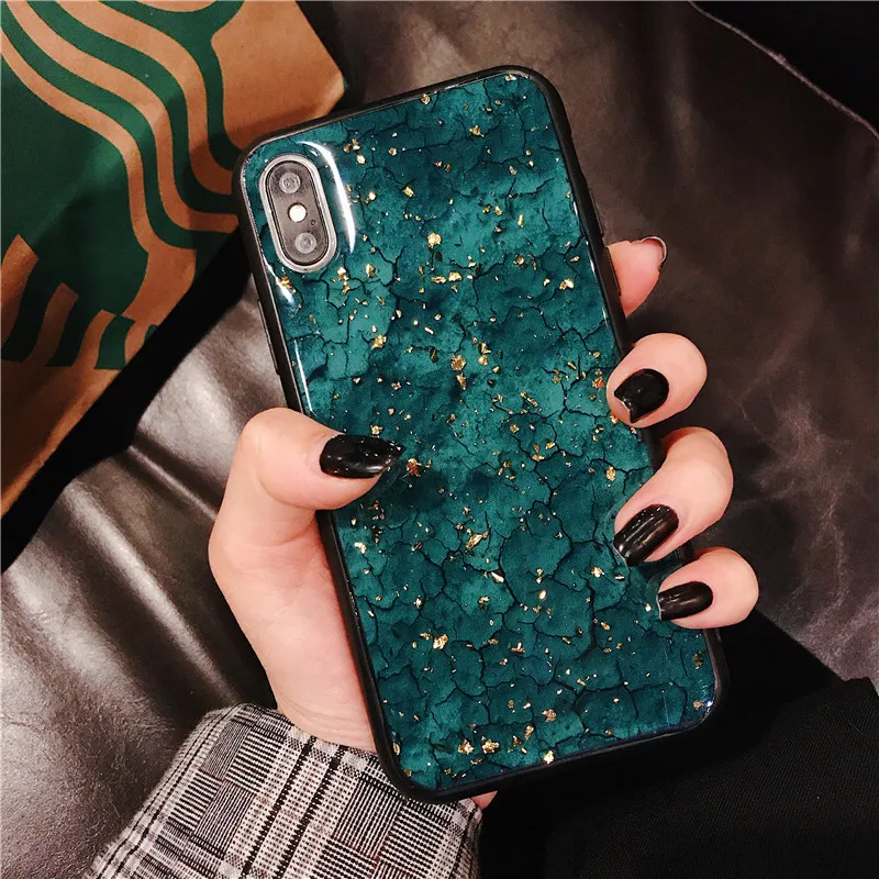 

Glitter Sequins Retro marble Phone case for Xiaomi Redmi 7 7A note 6 note5 redmi 6 6A pro 5A mix3 2s A2 Lite M i8 mi 9 SE cover