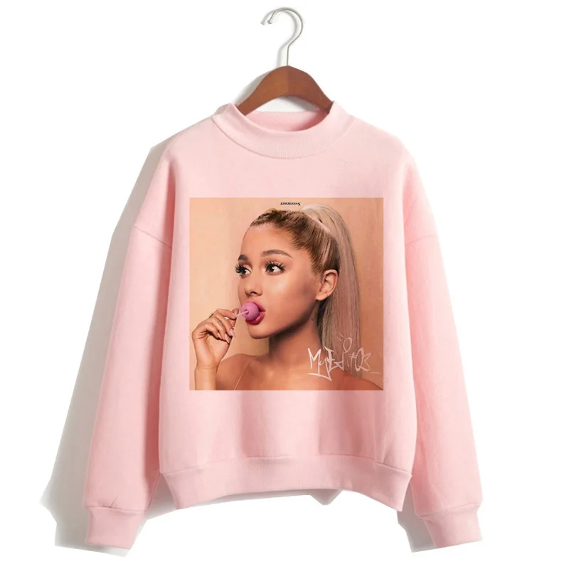 Женские толстовки с капюшоном большого размера уличная толстовка Highstreet Ariana Grande
