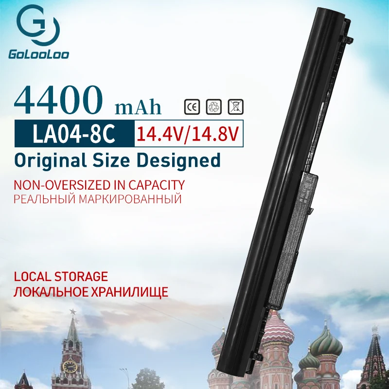 4400 мАч ноутбука Батарея для hp LA04 G6G37PA F3B96AA LA04DF HSTNN-I30C LA06DF HSTNN-I31 LAO4 для TouchSmart 15-n000 15-n010sg