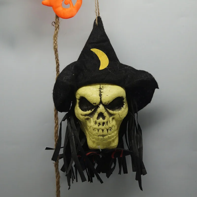 Halloween Hanging Ghost Haunted House Terror Scary Props Theme Party Drop Ornament Escape Horror Halloween Decorations