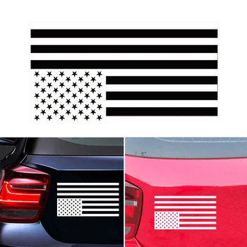 

Hot 1 Pair American Flag Sticker Car Styling Door Side Auto Body Decor Sticker Fits for Jeep SUV Car Sticker