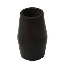 Yibuy preto ebony madeira dois tuning tubo clarinete barril peças acessórios 6cm l(China)