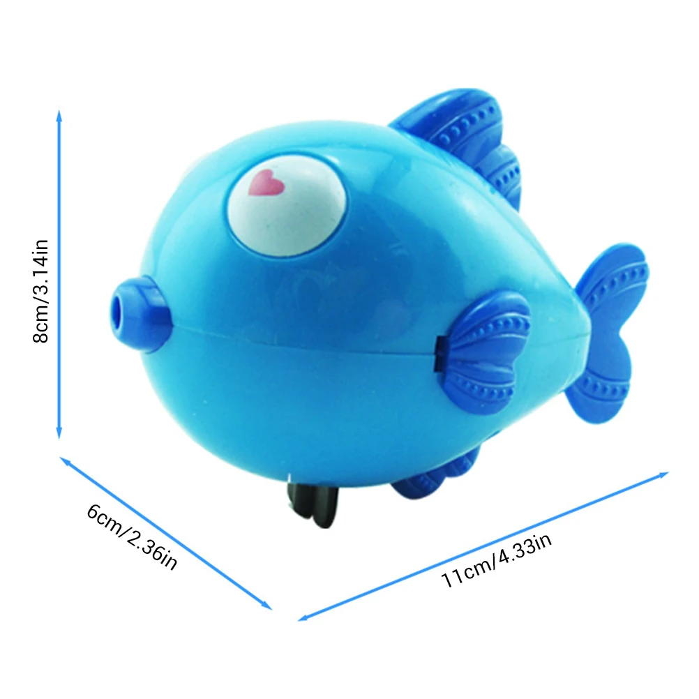 Игрушки для ванной Милая Рыба забавные заводные игрушки для ванны Детские игрушки для душа Развивающие игрушки для бассейна аксессуары для детской игры в воде случайный