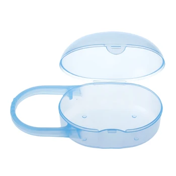 

Portable Baby Infant Kids Pacifier Nipple Cradle Case Holder Travel Storage Box QX2D