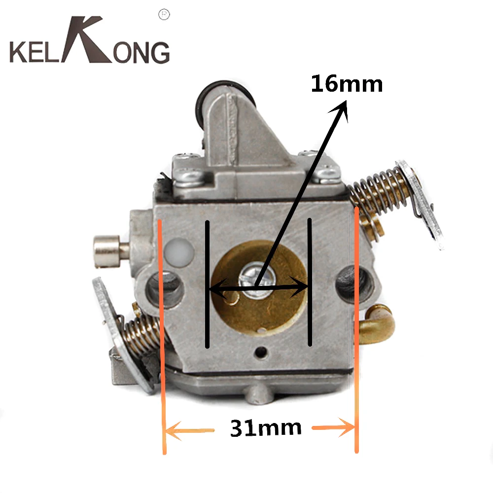 Kelkong Карбюратор carb для зама 180 C1Q S57B Fit stihl бензопила 017 018 MS170 MS180 Запчасти бензопилы