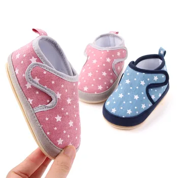 

Baby Shoe Boy Newborn Girl Shoes Zapatitos De Bebe Recien Nacido Baby Shoes Heels Kids Casual Slippers for Girl Printed Stars