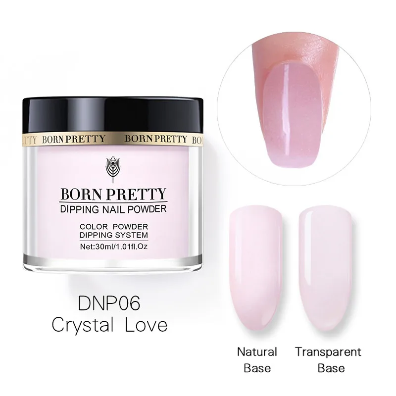 BP-DNP06 BORN PRETTY 30 мл погружающийся порошок для ногтей градиентный французский без лечения натуральный сухой порошок для ногтей длительное украшение для ногтей - Цвет: BP-DNP06