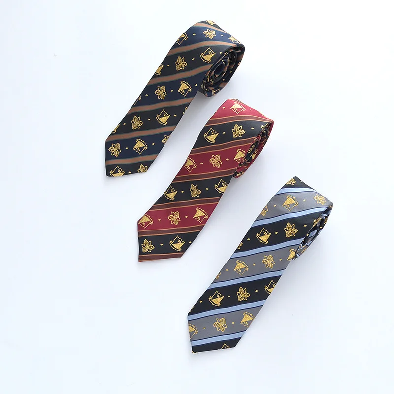 

Dk Jk Uniform Necktie Jacquard Weave Decorative Pattern Fashion Tie