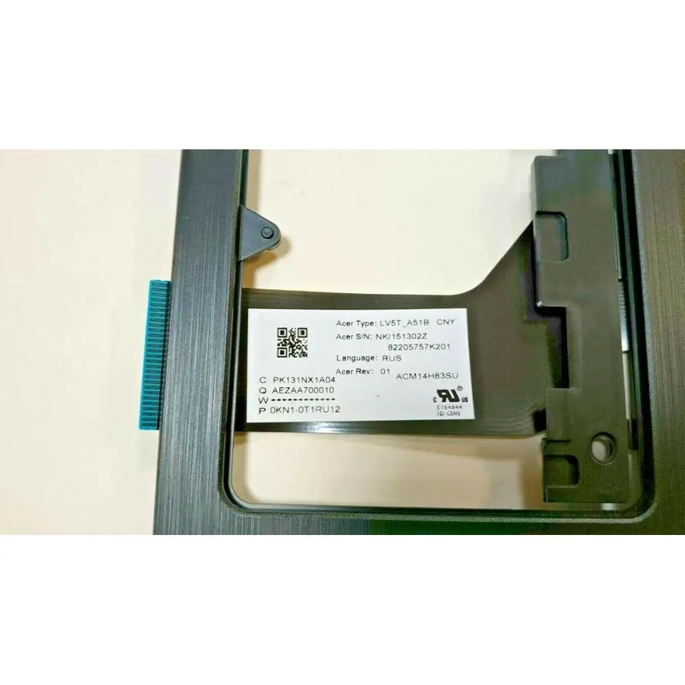 Клавиатура 6B.GNPN7.020 Acer Aspire A315-21 A315-31 A315-51(RU) черная топ-панель