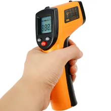 Цифровой инфракрасный термометр для измерения температуры Бесконтактный ИК Температура метр портативный пирометр лазерная точка пистолет GM320-50~ 380 по Цельсию