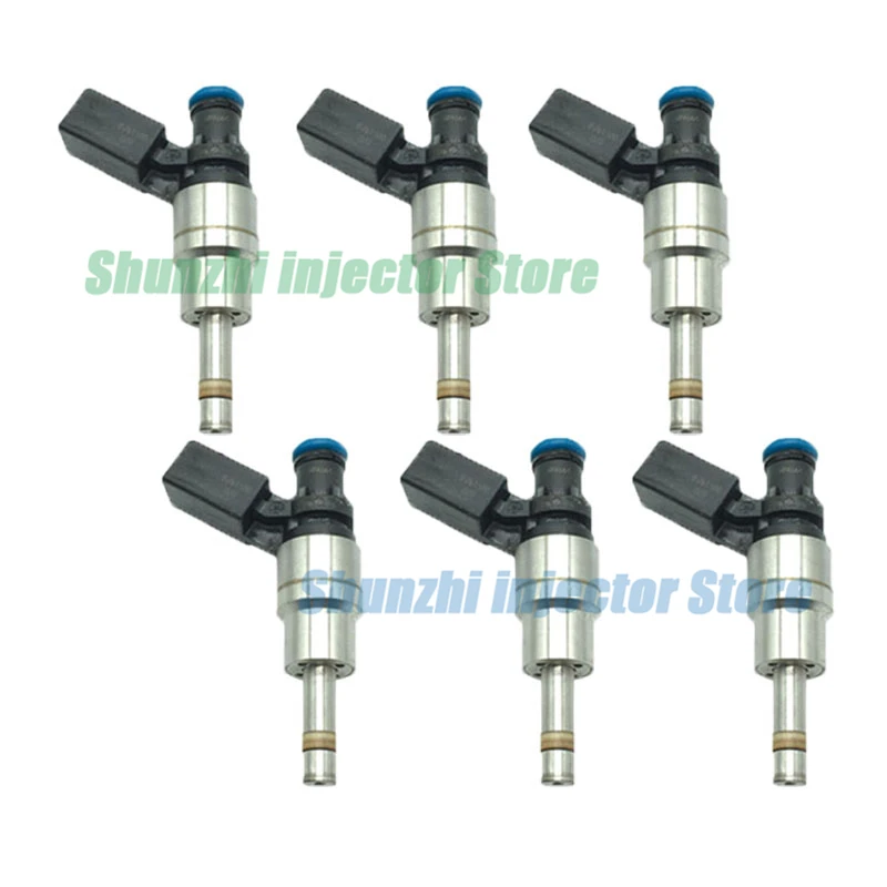 6 шт. Форсунка топливной форсунки для volkswagen PASSAT B6 2,0 OEM: 06F906036A 0261500020 06F906036G