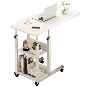

Computer Table Adjustable Portable Laptop Desk Rotate Laptop Bed Table Can be Lifted Standing Desk