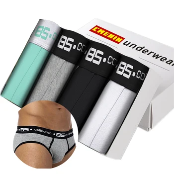 

4Pcs/Lot CMENIN Underwear Men Jockstrap Briefs Men Bikini Sexy Gay Men Underwear Cueca Male Panties Jock Strap Lingerie