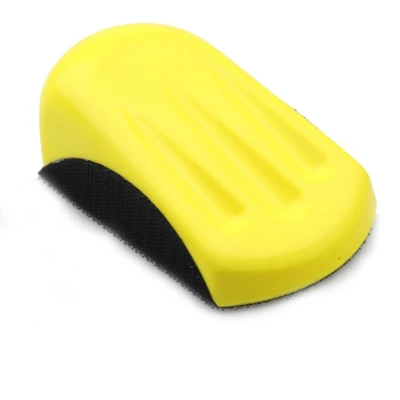 Шлифовальный держатель диска шлифовальная бумага подложка полировальный коврик ручной шлифовальный блок - Цвет: 5 inch Mouse Shaped