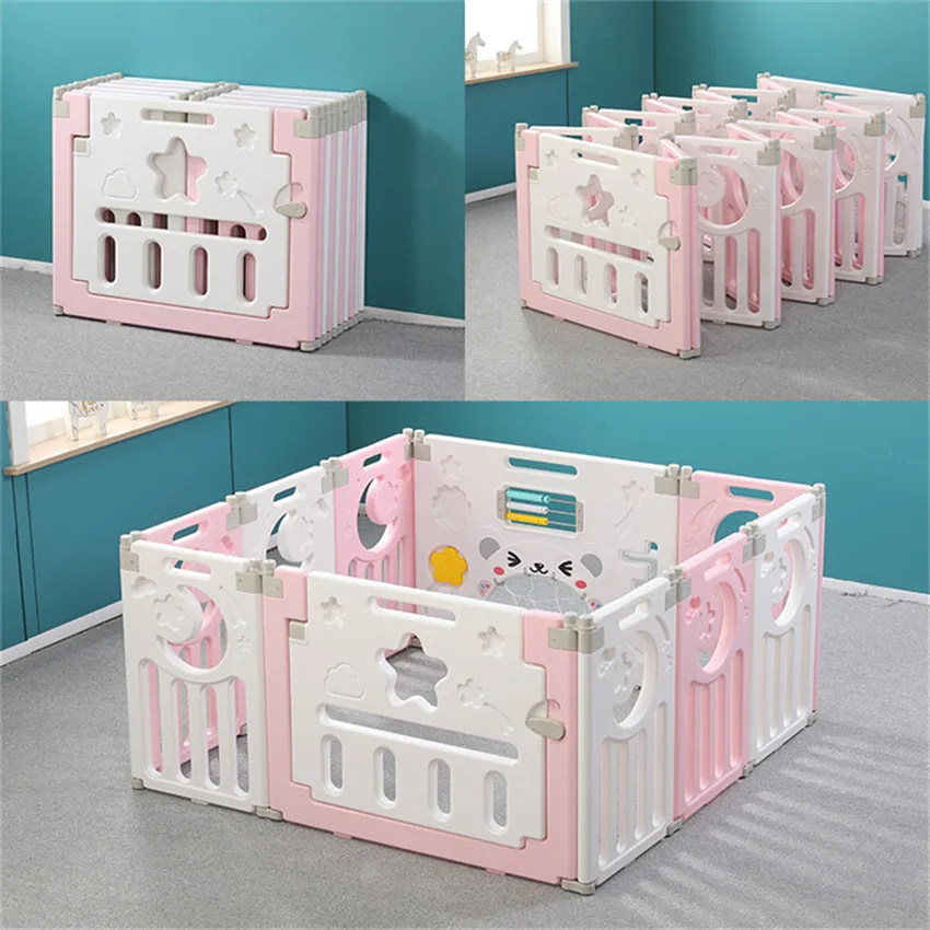 foldable baby playpen folding baby fence crawling playfence pool parque infantil bebe piscine a balle corral para bebe