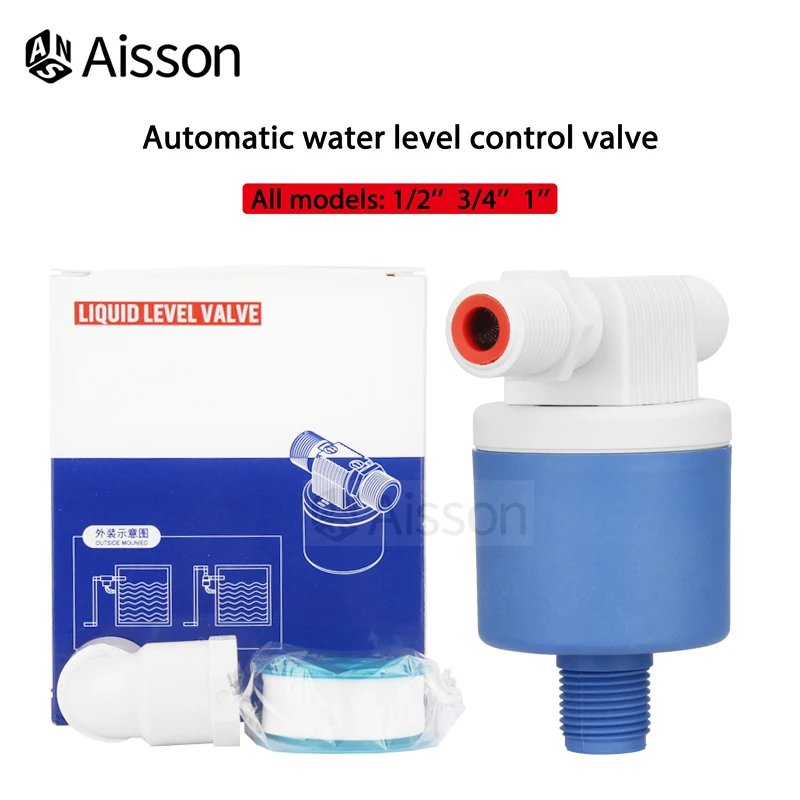 

1/2'' 3/4'' 1Inch Floating Ball Valve Automatic Float Valve Water Level Control installed Outside Tower Tank Liquid Level Switch