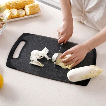 

Plastic Kitchen Chopping Board Anti-bacterial Cutting Board Chopping Block Imitation Marble Fruit Vegetable Meat Tools