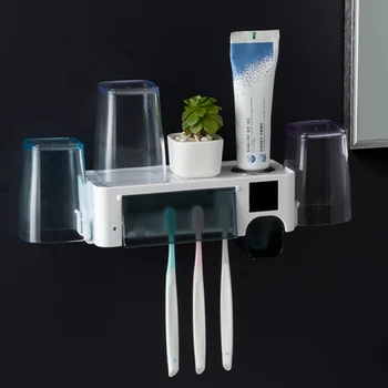 

Multifunctional Toothbrush Holder Bathroom Accessories Ultraviolet Toothbrush Sterilizer Disinfection UV Toothbrush Disinfector