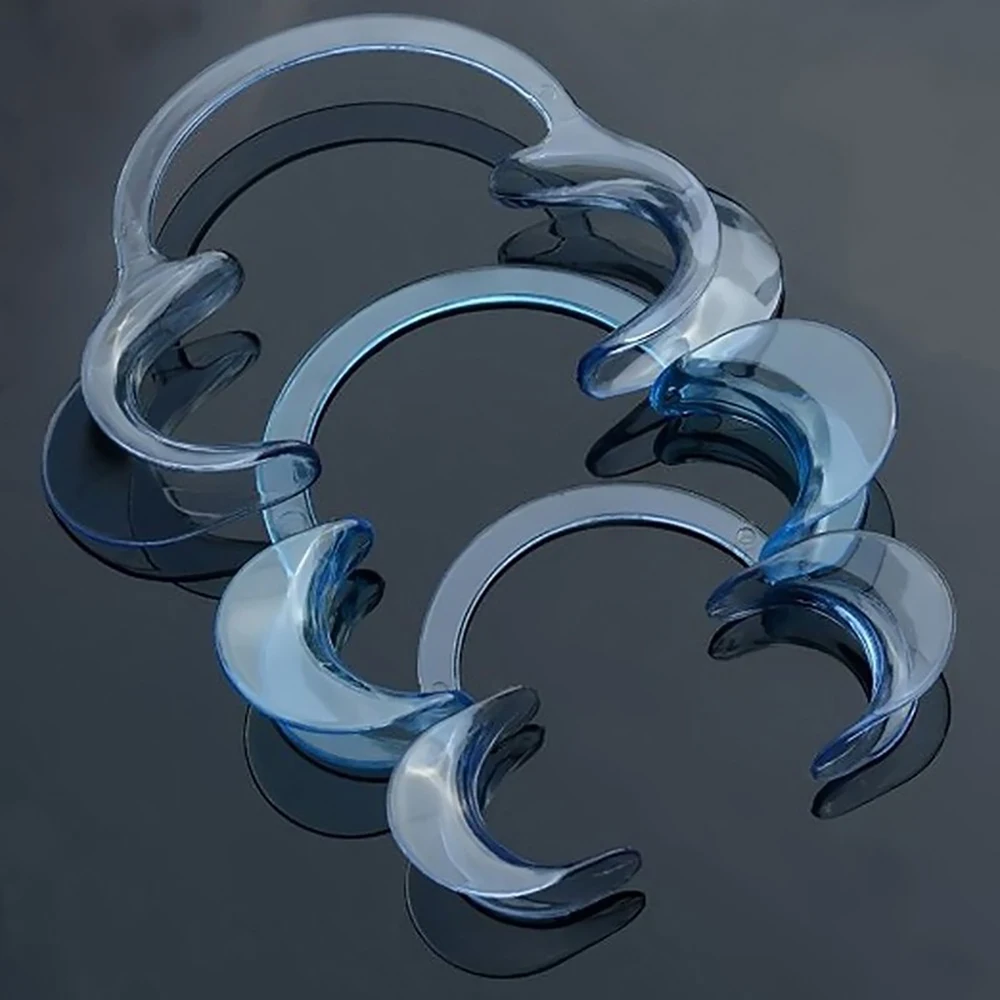 10pcs C Shape Mouth Opener Mouth Gag Dental Tools Cheek Retractor Mouth Spreader Lip Oral Clean 2