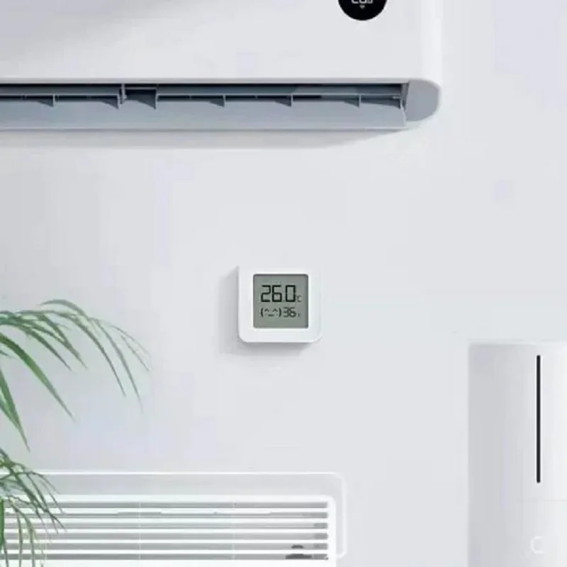Original XIAOMI Mijia Bluetooth-compatible Thermometer 2 Wireless Smart Electric Digital Hygrometer Thermometer Work Mijia APP