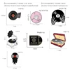 QIHE JEWELRY Music Enamel Lapel Pins Classic Phonograph Vinyl Records Brooches Badges Fashion Pins Gifts for Friends Wholesale ► Photo 2/6