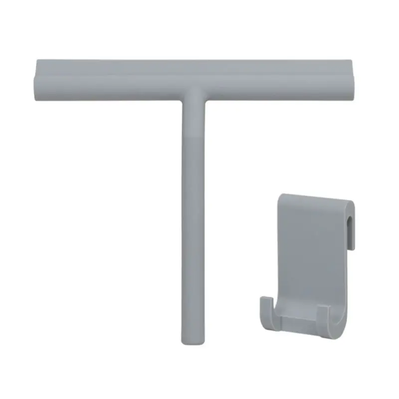 

Silicone Window Tile Glass Wiper Cleaner Squeegee Shower Mirror Cleaning Holder