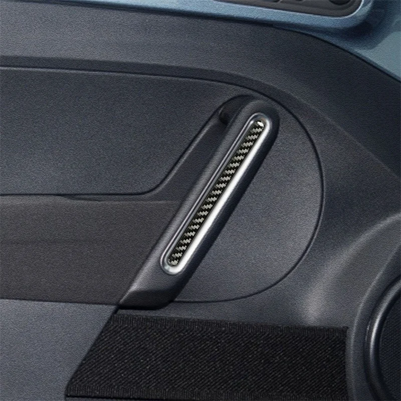 

Carbon fiber Door inner trim Decorative stickers For Volkswagen Beetle 2012-2019