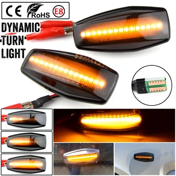 

2pcs For Hyundai Flowing Water Indicator LED Side Marker Turn Signal Light For Elantra Getz Sonata XG Terracan Tucson