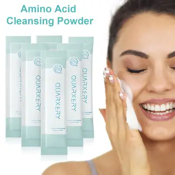 

20PCS Bamboo Charcoal Amino Acid Cleansing Powder Mild Clean And Non Tight Oil Control Moisturizing Facial Cleanser