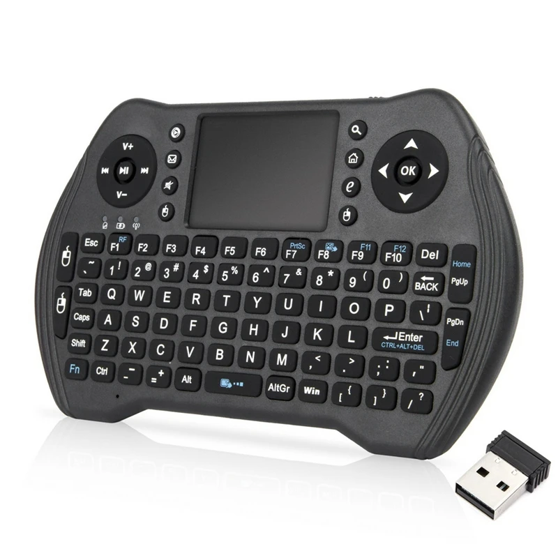 MT10 Air mouse 2 4 GHZ мини беспроводная Presspad клавиатура для ПК PS IP tv Box|Клавиатуры| |