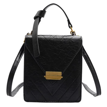 

Small Crossbody Bags For Women Quality Leather Female Shoulder Bag Casual Flap Bag Solid Color Ladies' Messenger Travel Bag Sac