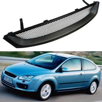 

Use For Ford Focus Racing Grills 2005--2006 Year Carbon Fibre Front Center Racing Grille Cover Accessorie Body Kit