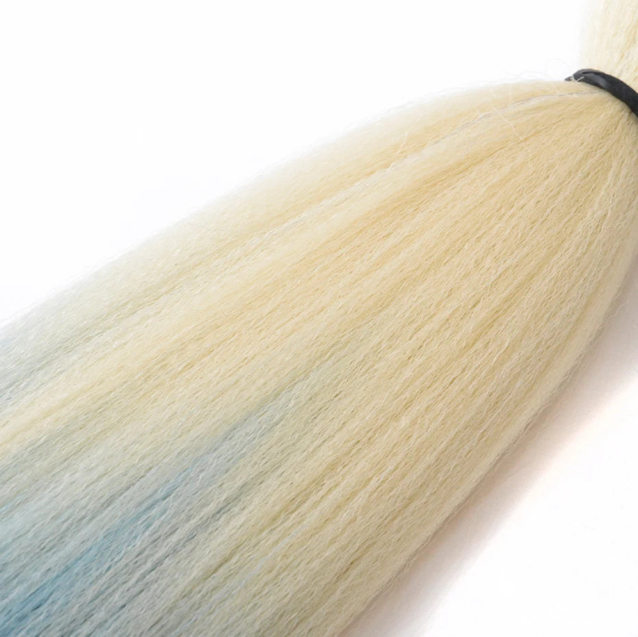 

Hair Nest Low Temperature Braid synthetic Braiding Hair Extension Pre-Stretched Ombre Jumbo Braid Crochet Hair For Women 24 Inch