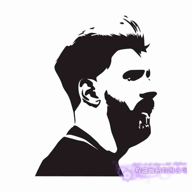 DCTAL Lionel Messi Football Player Sticker Sports Soccer Car Decal Helmets Kids Room Posters Vinyl Wall Decals
