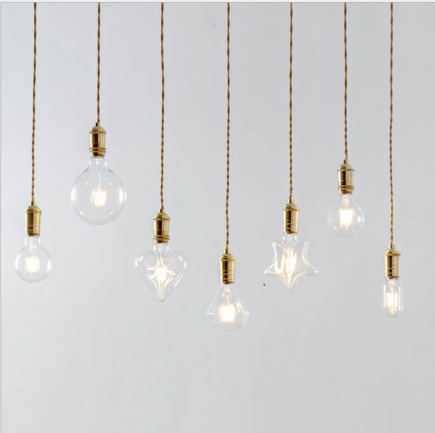 

Tong deng tou Small Droplight Northern European-Style Clothing Store Showcase Bar Counter Coffee Shop Bar Restaurant Light Retro