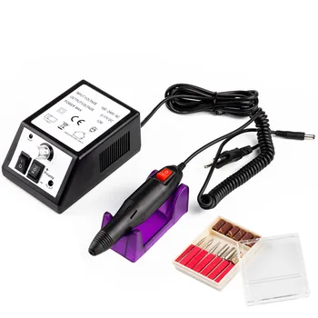 

Electric Nail Drill Machine Electric Manicure Machine Drills Accessory Pedicure Kit Nail Drill File Bit Nail Tools 100-240V