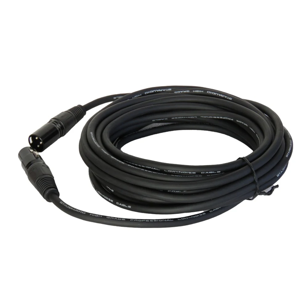 STARAUDIO 2 шт 25 футов (7 5 м) папа мама микшер спикер 3 Pin экранированные кабели XLR SMFC