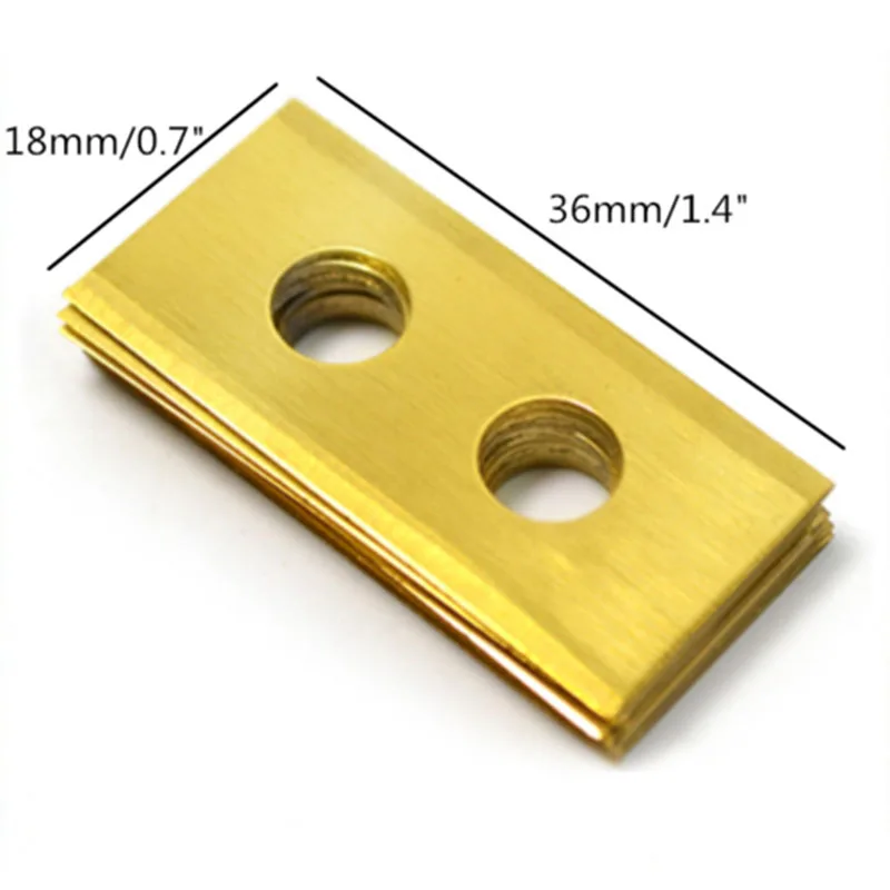 

30* Stainless Steel Mower Blade Replacement + Screw For WORX LANDROID 36x18x1mm Replacement Accessories