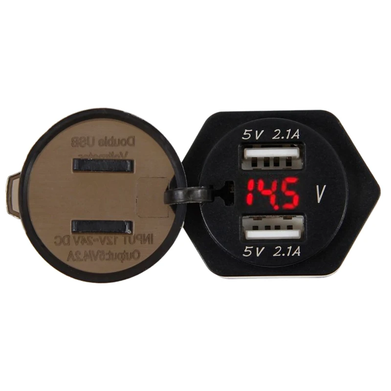 Мотоциклетное двойное USB зарядное устройство для BW R1250GS/ADV LC зарядное устройство для Triumph Tiger для Ducti Multistrada 1200 прикуриватель