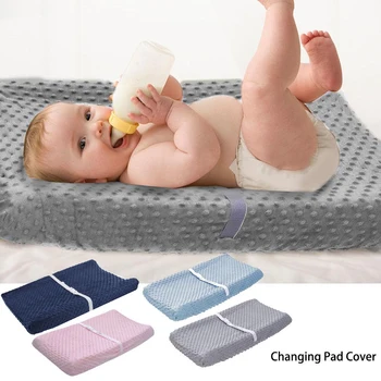 

Diaper Changing Pad Cover Newborns Soft Breathable Polyester Fitted Sheet for Standard Changing Table Pads Bassinet Sheet
