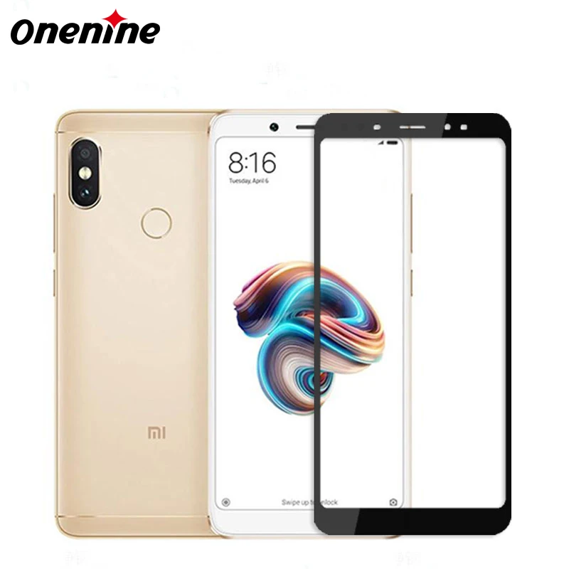 4D полное покрытие закаленное стекло для Xiaomi Redmi Note 5 Pro защита экрана 9H 3D изогнутая