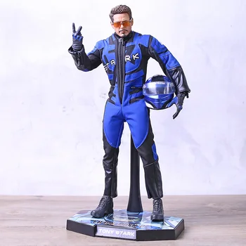 

Marvel Avengers Iron Man Tony Stark Racing Suit Ver. 1/6 Scale Action Figure Model Toy
