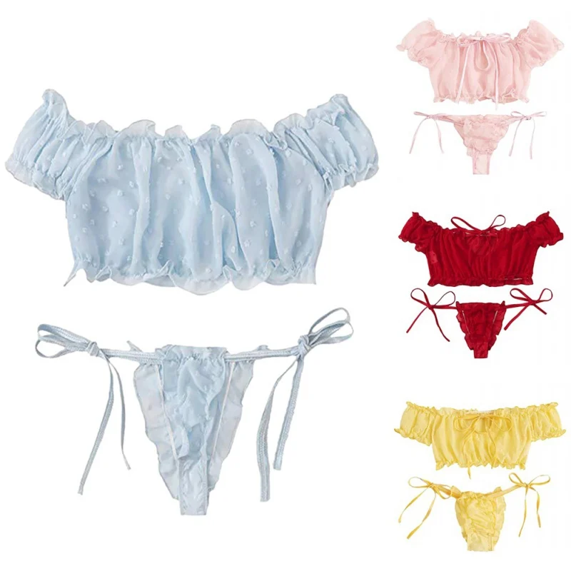 strapless underwear set
