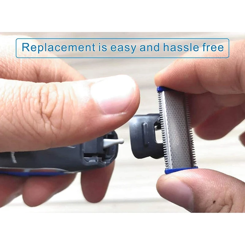 Beard Trimmer for Men Electric Shaver Accessories Multifunctional Replaceable Blade Razor Heads