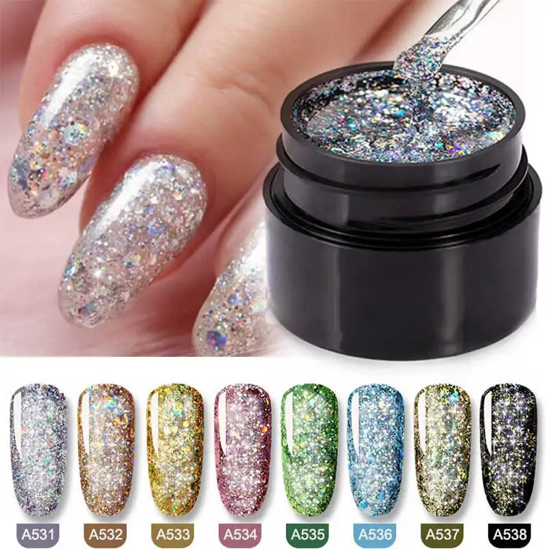 

Nail Polish Fast Dry Nail Art Polish Glitter DIY Nails Decoration Lacquer Gel Varnish Nail Polish Hybrid All For Manicure 5ML